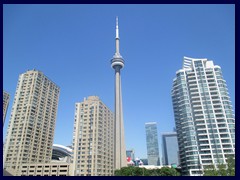 Harbourfront and Toronto Islands 044- Harbourfront skyline, CN Tower